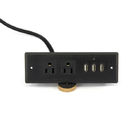 125V 15A Adapter điện ABS PC L172 X W56 X H40mm Connector Type Power Strip