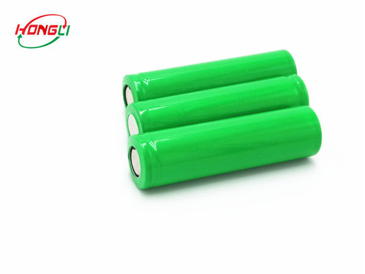 China Long Cycle 3.7 V Lithium Ion Cell Green Color For Outdoor Products factory