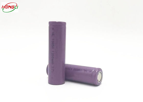 China UL BIS Certified Lithium Ion Battery 3.7 V 1200mah 18mm*65mm For Battery Pack factory