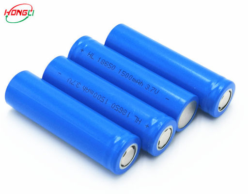 China Light Weight 18650 1500mah Li Ion Battery Fast Charging High Discharge Rate factory