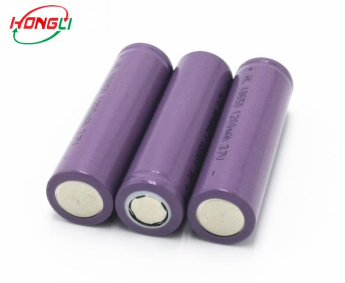 ICR 18650 li ion battery 3.7v 1200mah rechargeable Lithium Battery