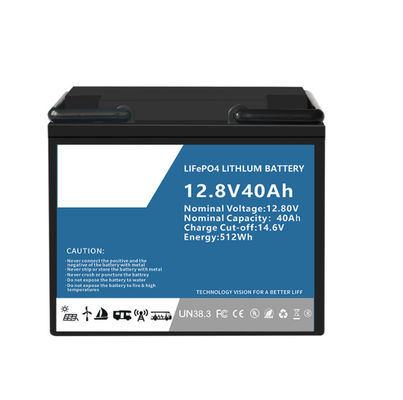 Baterai Deep Cycle LiFePO4 Portabel, Sel Baterai Lithium Phosphate Praktis