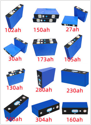 230Ah 310Ah 304Ah 280Ah 3.2V Baterai Lithium Surya Isi Ulang Untuk Kendaraan Listrik