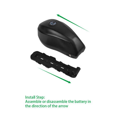 Hailong Ebike 18650 Lithium Battery , 52v 20AH 30AH Electric Bicycle Lithium Ion Battery