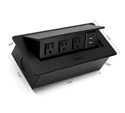 Kualitas Adaptor Daya 24W Untuk On-The-Go Charging USB Output Voltage 5V3.1A pabrik