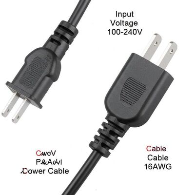 Qualità Adattatore di alimentazione a presa universale con tensione di ingresso 100-240V 10Ft 16AWG e L172x W56 X H40mm fabbrica