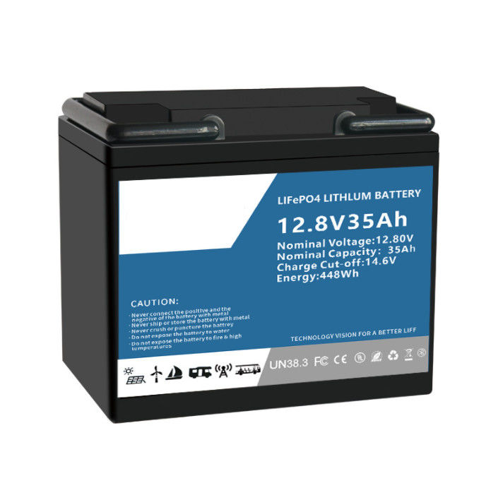 35AH 12.8V EV Battery Pack Reusable Stable Environmentally Friendly