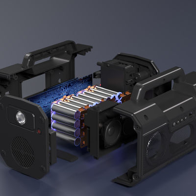 Quality Antiwear Portable Solar Power Generator , Lightweight Outdoor Solar Power Station factory