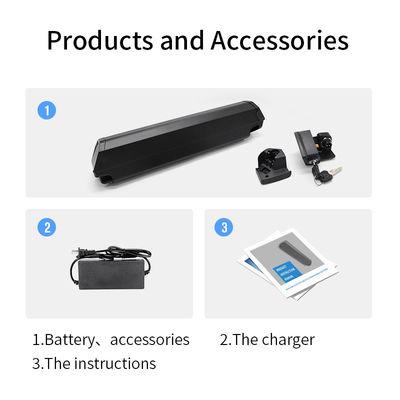 Kualitas Sepeda Listrik 18650 Paket Baterai Lithium 1000w 750W Motor 15Ah Untuk Ebike pabrik