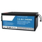 再使用可能な 12.8V LiFePO4 電池、240AH リン酸鉄リチウム ディープ サイクル電池
